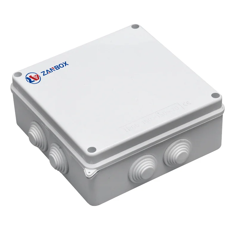 With Rubber Plug 150 150 70 WATERPROOF JUNCTION BOX