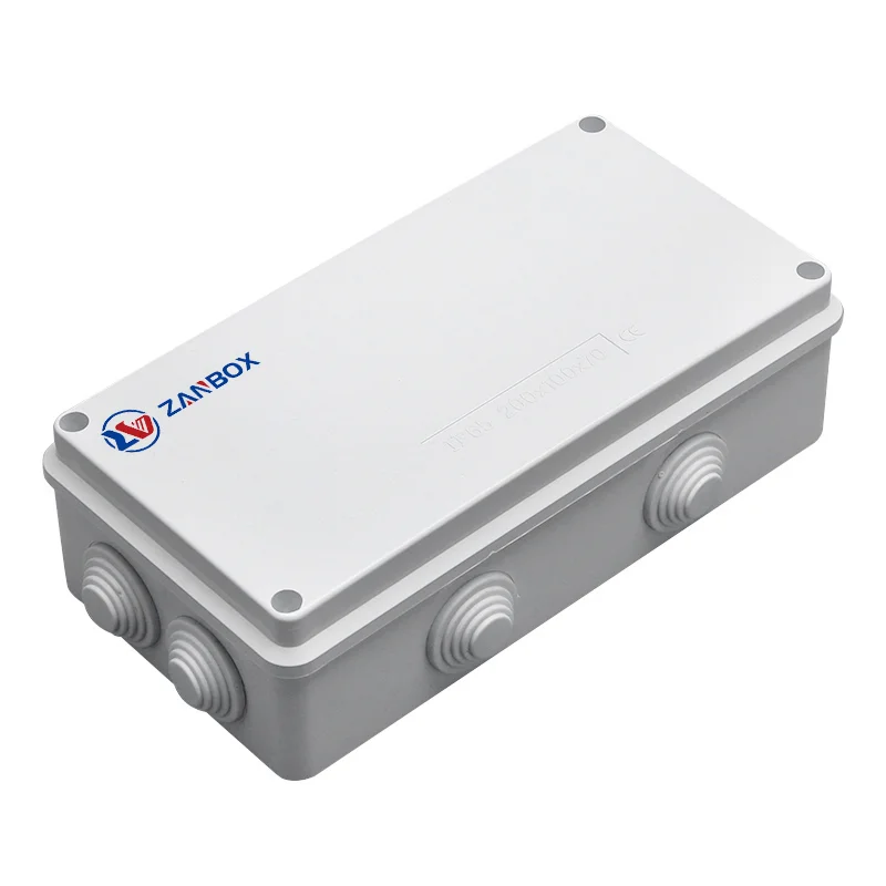 With Rubber Plug 200 100 70 WATERPROOF JUNCTION BOX