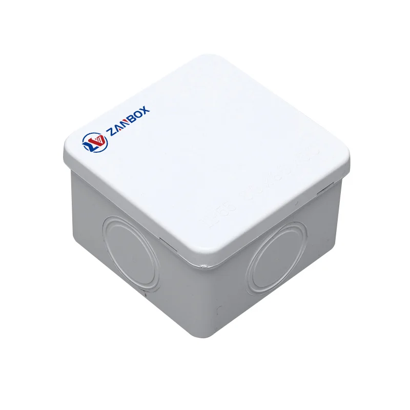 Without Rubber Plug 80 80 50 WATERPROOF JUNCTION BOX