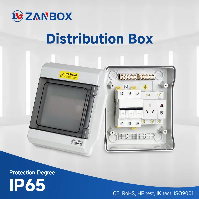 ZANHC 6 Waterproof Distribution Box (2)